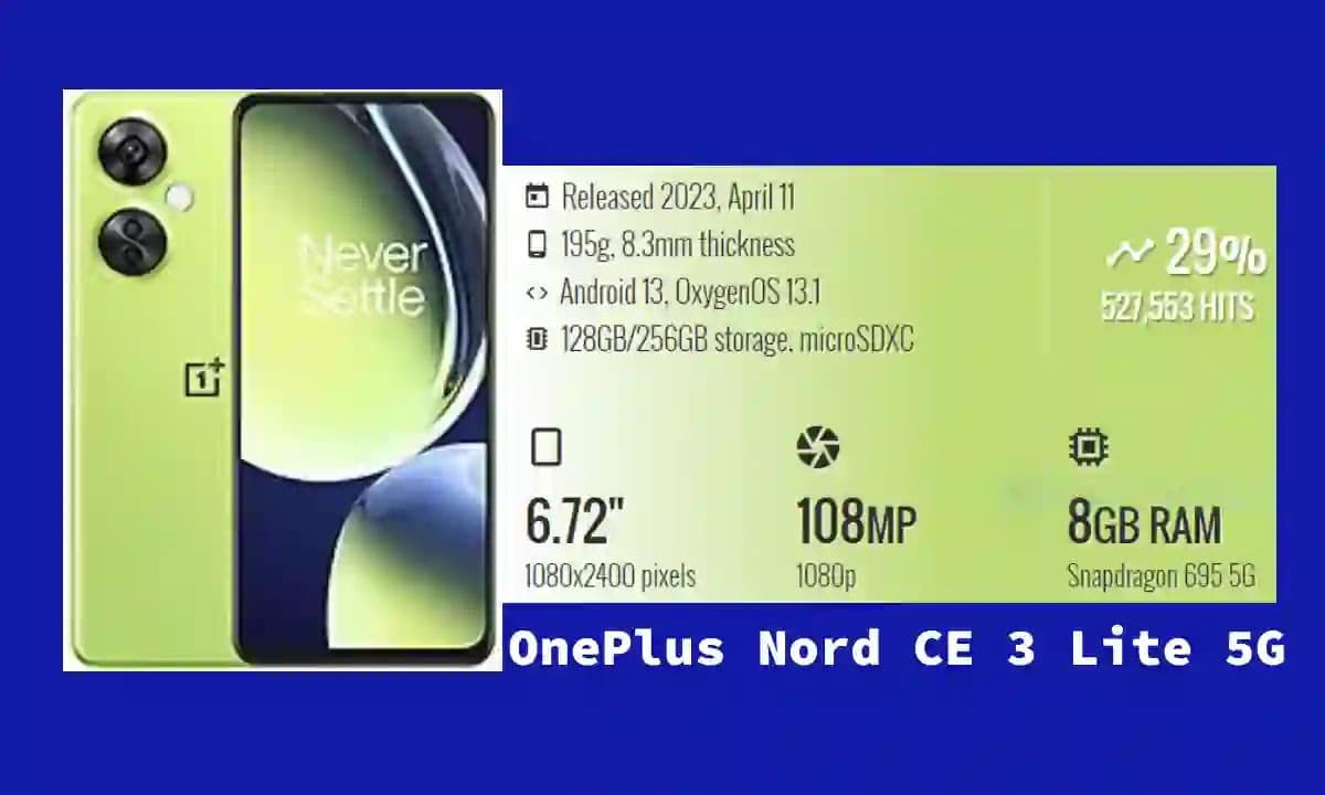 OnePlus Nord CE 3 Lite 5G