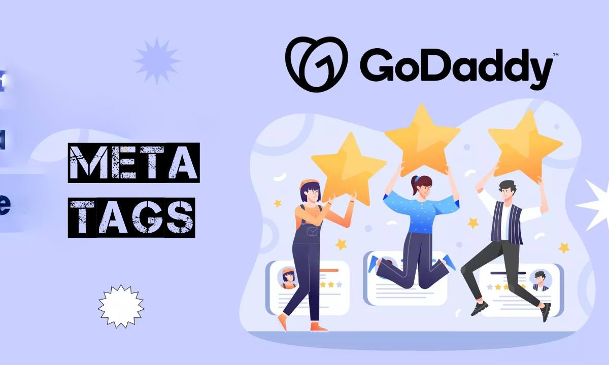 How to add meta tags in godaddy website builder