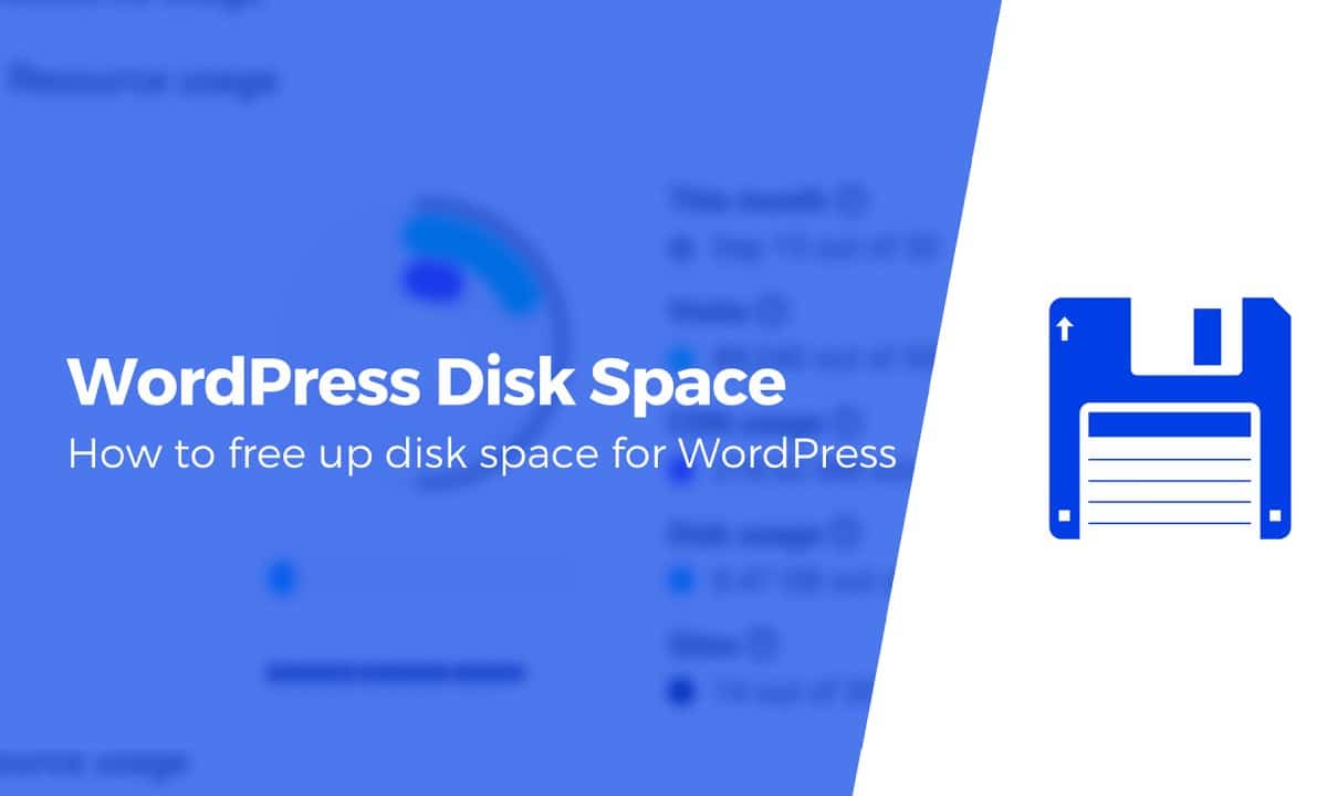 There is not enough space available on the disk WordPress