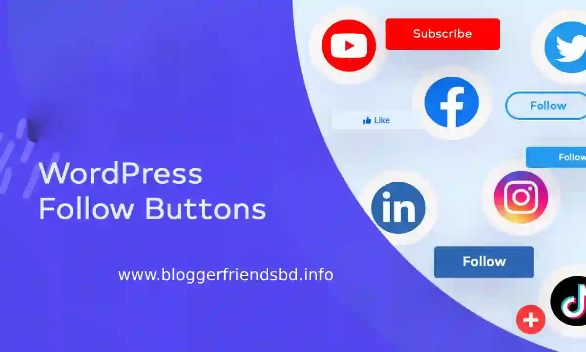 WordPress Follow Buttons